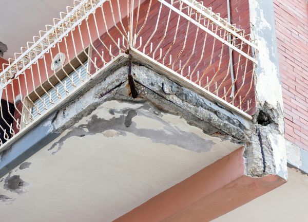 Concrete Balcony Repair in Des Moines