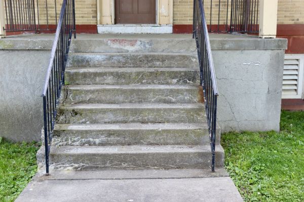 Staircase Concrete Repair in Des Moines