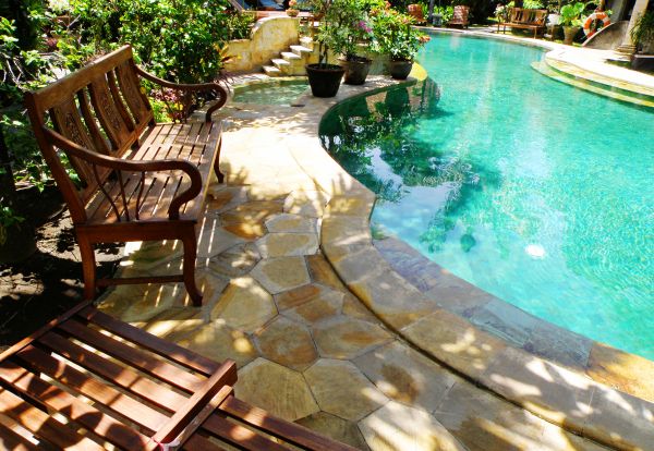 Poolside Patio Repair